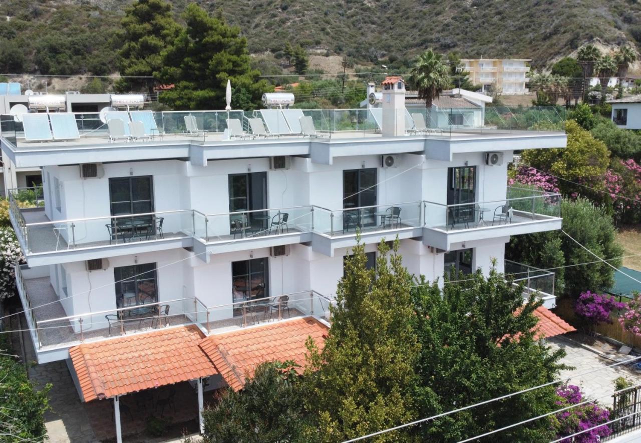 La Casa Al Mare Aparthotel Mola Kalyva Ngoại thất bức ảnh